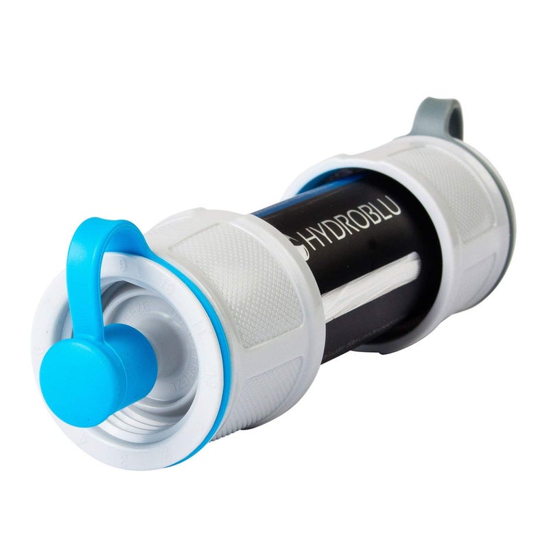HydroBlu Versa Flow Light-Weight Water Filter System - Hollow Fiber Inline or Straw Filter for Survivor and Emergency Filtration - Image 2